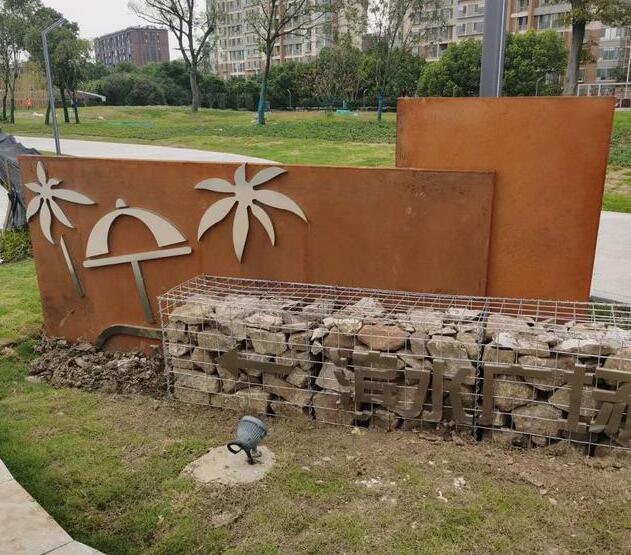 铜仁锈钢板挡土墙